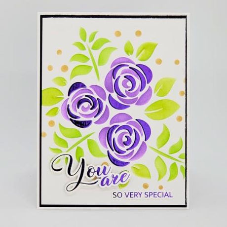 Gina K Designs Fancy Foil 6"X8" 12/Pkg Amazing Amethyst