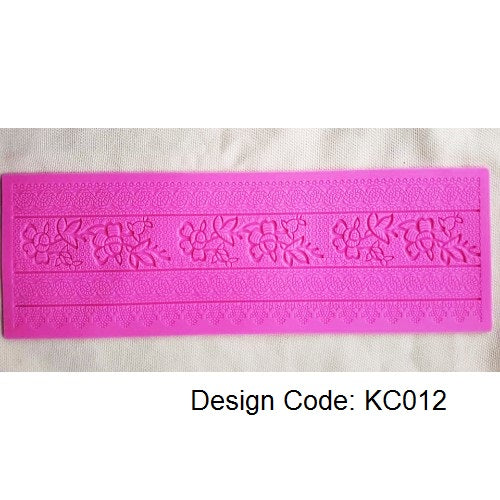 Silicon Moulds for Making Laces 15" X 4"