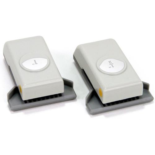 Ek Success - Mini Corner Rounder Punches 2/Pkg Round, .5" & 1"