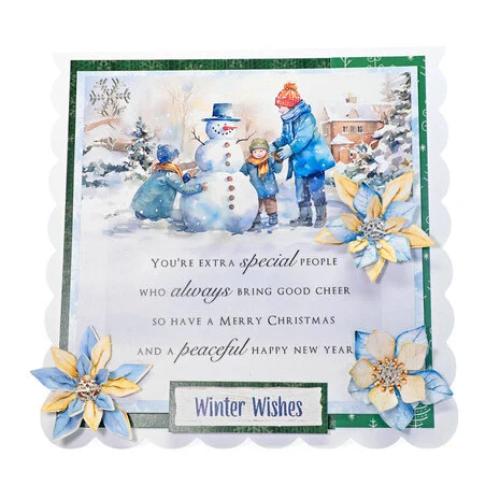 Katy Sue Designs Picket Fence Christmas Scene Stash (24pcs) (02-10072CSS)