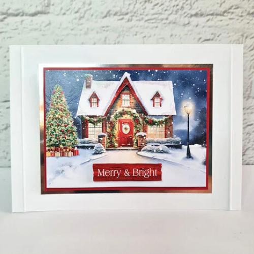 Katy Sue Designs Picket Fence Christmas Scene Stash (24pcs) (02-10072CSS)