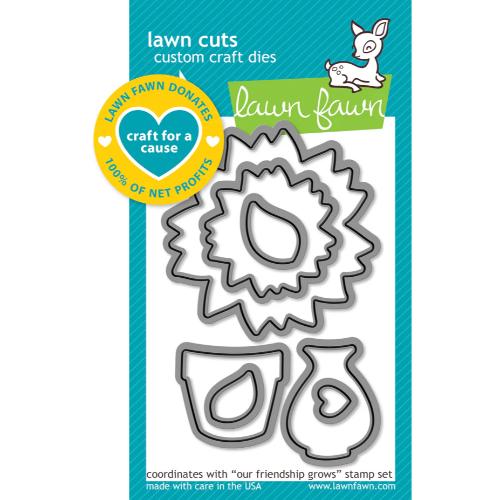 Lawn Fawn - Lawn Cuts - Our Friendship Grows Dies