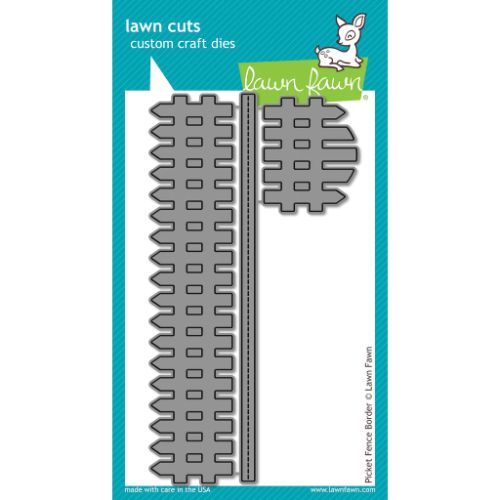 Lawn Fawn - Lawn Cuts - Picket Fence Border Dies