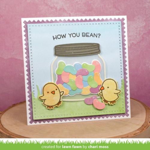 Lawn Fawn - Stamps - How You Bean?