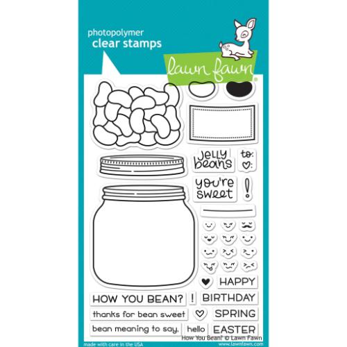 Lawn Fawn - Stamps - How You Bean?