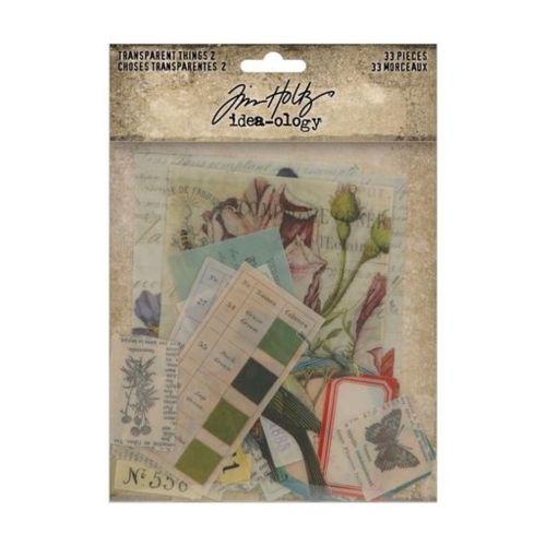 Idea-ology Tim Holtz Transparent Things 2