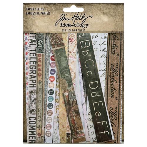 Tim Holtz Idea-ology Paper Strips 89 Pieces