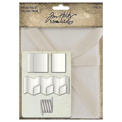 Tim Holtz Idea-ology Pocket Folio 1 Pieces