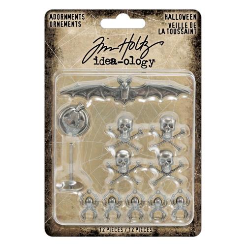 Idea-Ology Metal Adornments 12/Pkg Halloween