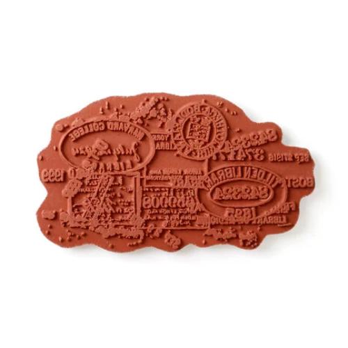 Andy Skinner Pre Cut Rubber Stamp Set Old Seals (07-0037-AS)