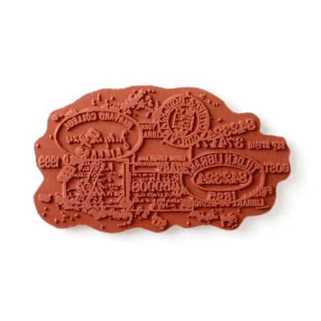 Andy Skinner Pre Cut Rubber Stamp Set Old Seals (07-0037-AS)