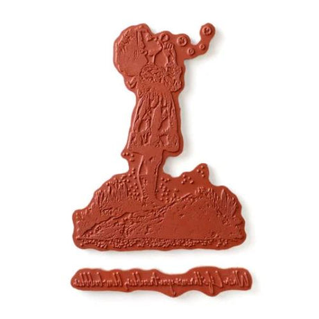 Andy Skinner Pre Cut Rubber Stamp Set Blowing Bubbles (07-0071-AS)