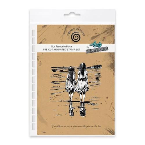 Andy Skinner Pre Cut Rubber Stamp Set Our Favourite Place (07-0072-AS)