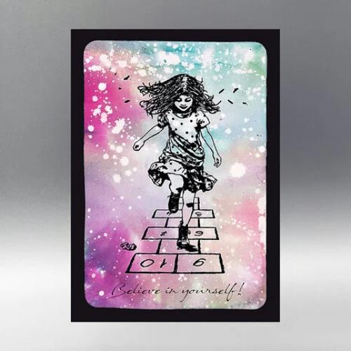 Andy Skinner Pre Cut Rubber Stamp Set Believe In Yourself! (07-0076-AS)