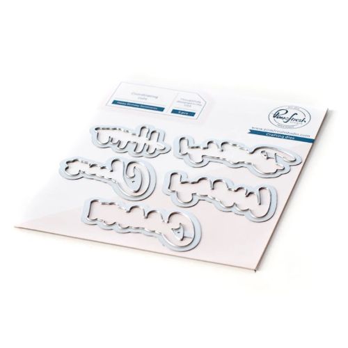 Pinkfresh Studio - Happy Birthday Sentiments die set