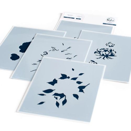 Pinkfresh Studio - Choose Hope layering stencil set