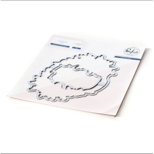 Pinkfresh Studio - Rustic Floral Wreath die set
