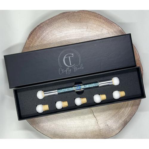 Crafty Trails - Mini Foam Blender Blue with 5 refills