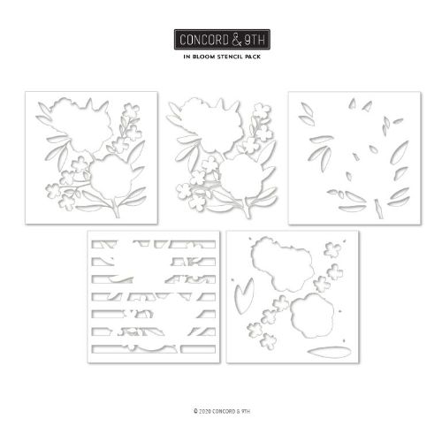 Concord & 9th - In Bloom Stencils