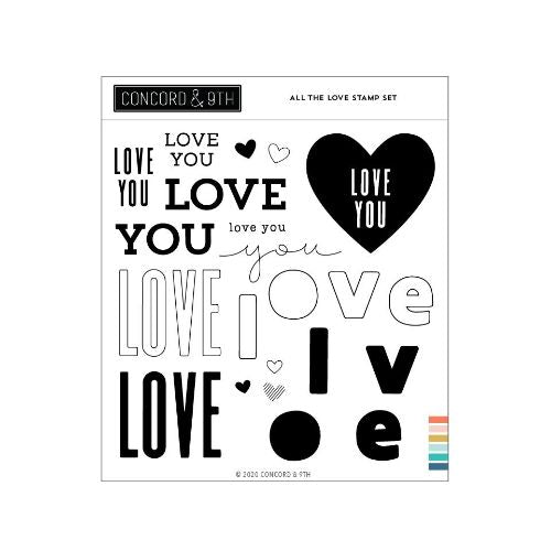 Concord & 9th - All the Love Stamp Set