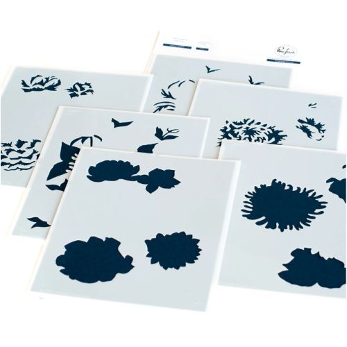 Pinkfresh Studio - Flower Garden stencils