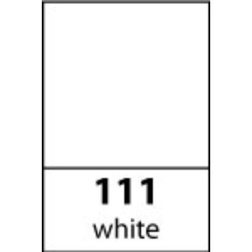 Straight Peel-Off Stickers 10√ó23 cm - White - 111