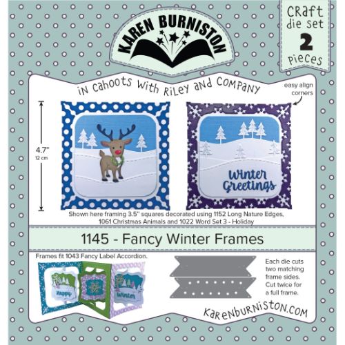 Karen Burniston - Fancy Winter Frames