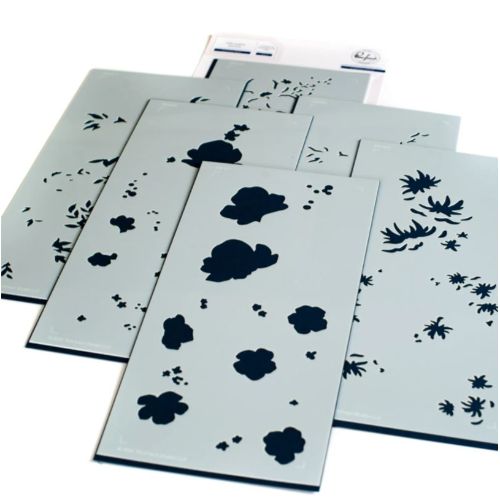 Pinkfresh Studio - Anemone Magic layering stencil