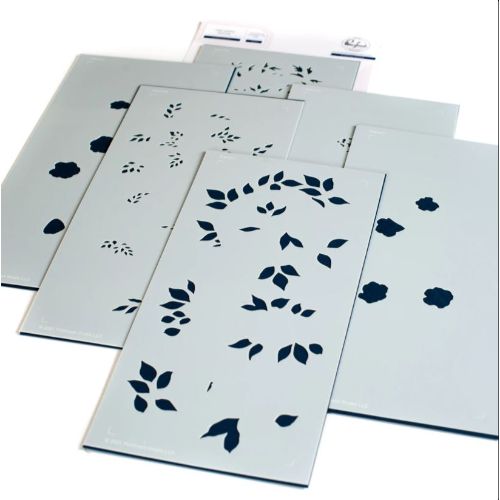 Pinkfresh Studio - English Garden layering stencil