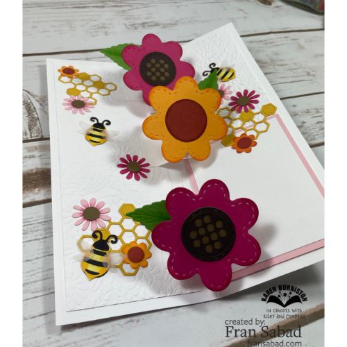 Karen Burniston - Twist Flower Pop-up