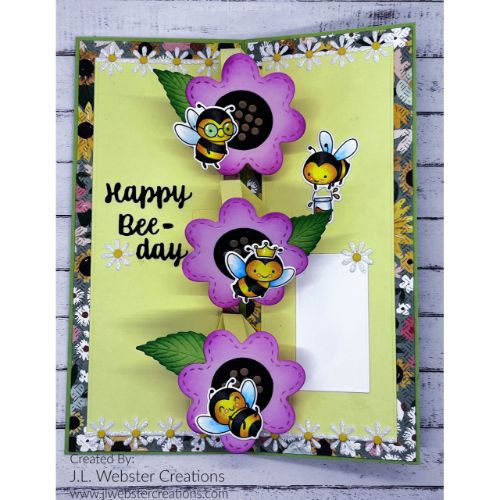 Karen Burniston - Twist Flower Pop-up