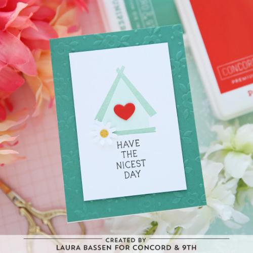 Concord & 9th - Birdhouse Blossoms Stamp Set (4 x 4)