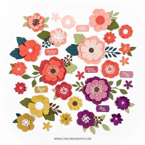 Concord & 9th - Paper Posy Dies