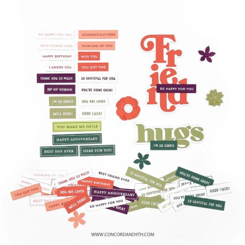 Concord & 9th - So Many Sayings Stamp (4 x 6)