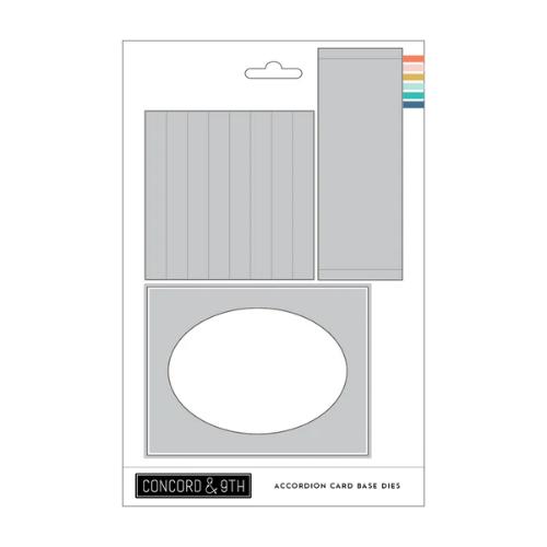 Concord & 9th - Accordion Card Base Dies