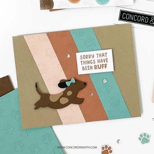 Concord & 9th - Pet Pals Stamp Set (4 x 4) and Die Bundle