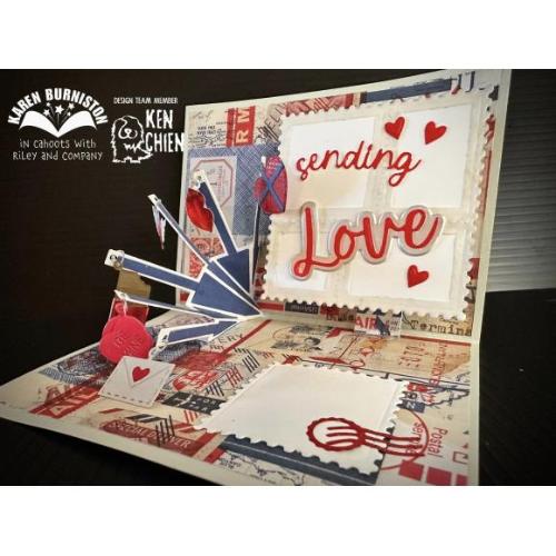 Karen Burniston - Postage Pop-Up