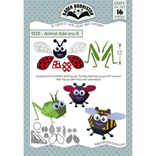Karen Burniston - Animal Add-ons 6 - Bugs