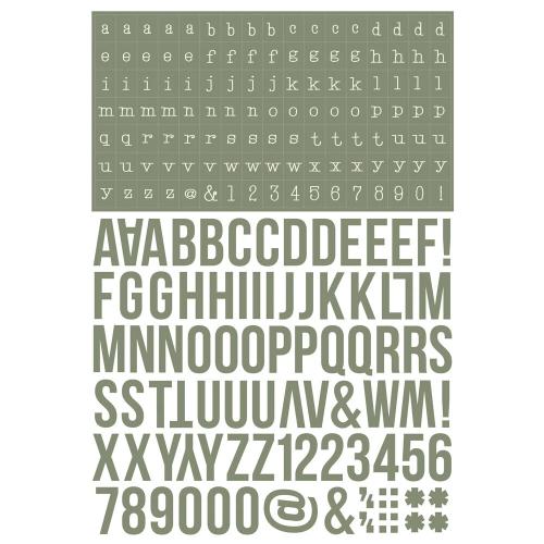 Simple Stories Color Vibe Alphabet Sticker Book Boho (1758pcs) (13479)