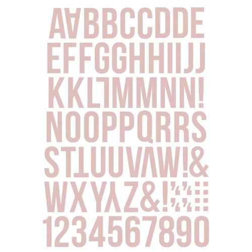 Simple Stories Color Vibe Alphabet Sticker Book Boho (1758pcs) (13479)