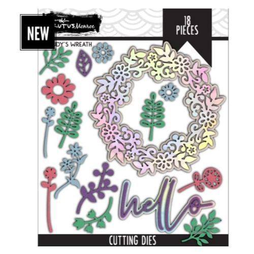 Brutus Monroe - Judy's Wreath - Cutting Die Set - Postage as per actual