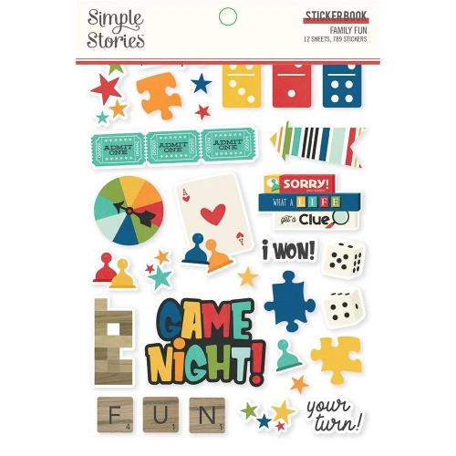 Simple Stories Family Fun Sticker Book (15618)