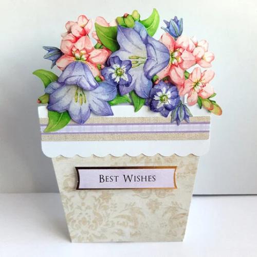 Katy Sue Designs Flower Patch Pots Card Making Kit (17-10075FPP)