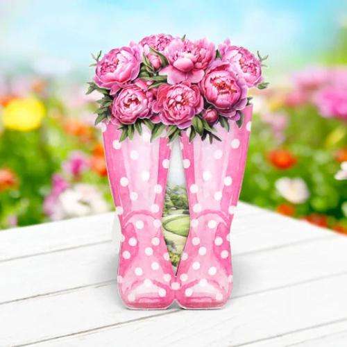 Katy Sue Designs Wonderful Wellington Boots Card Making Kit (17-10083WWB)