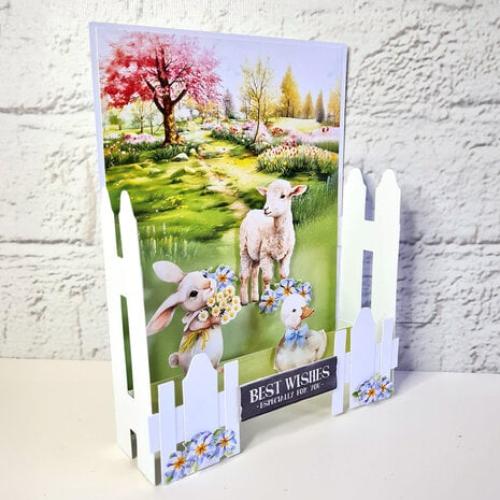 Katy Sue Designs Spring Garden Picket Fence Card Making Kit (17-10097SGP)