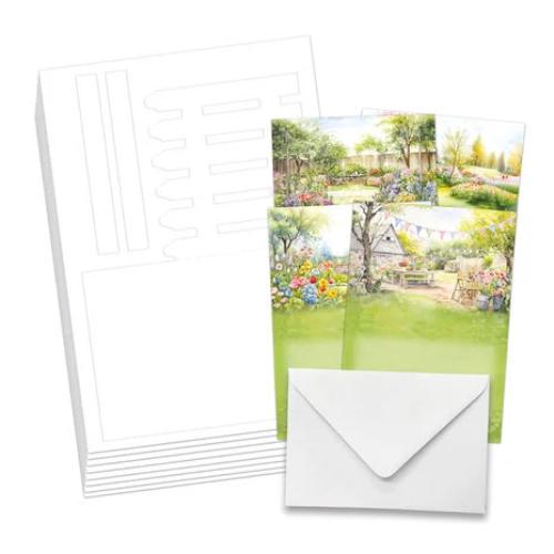 Katy Sue Designs Spring Garden Picket Fence Card Making Kit (17-10097SGP)