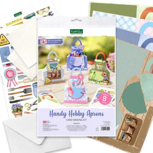 Katy Sue Designs Handy Hobby Aprons Card Making Kit (17-10103APR)