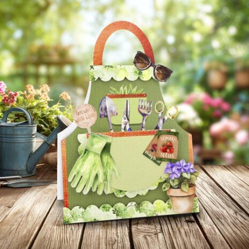 Katy Sue Designs Handy Hobby Aprons Card Making Kit (17-10103APR)