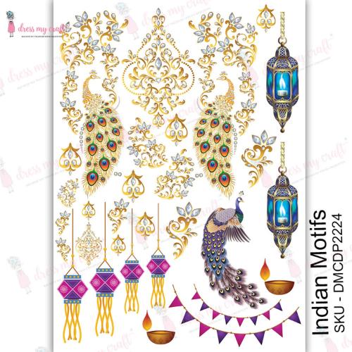 Dress My Craft - Transfer Me - Indian Motifs