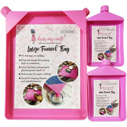 Dress My Craft Funnel Tray Combo 3/Pkg